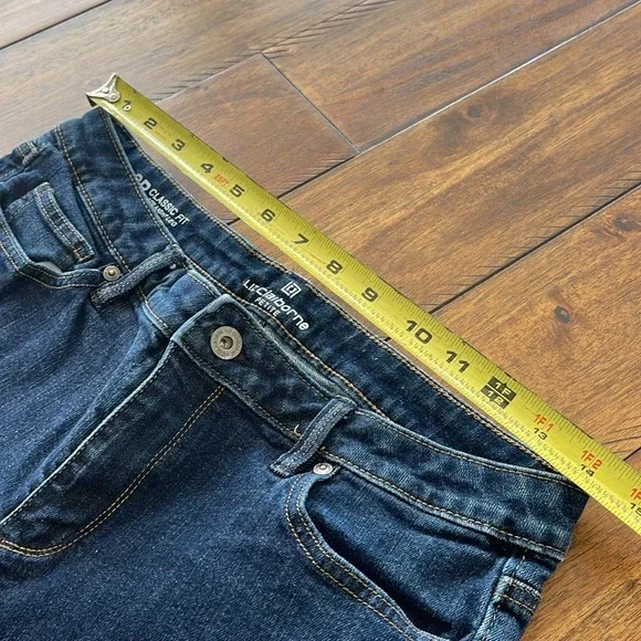 Bundle Jeans Pants denim blue Liz Clairborne black Gloria Vanderbilt Amanda 8p - Picture 8 of 16